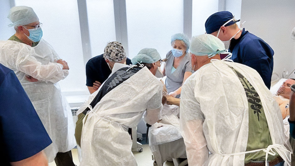 Miller School trauma surgeon deploys to war-torn Ukraine